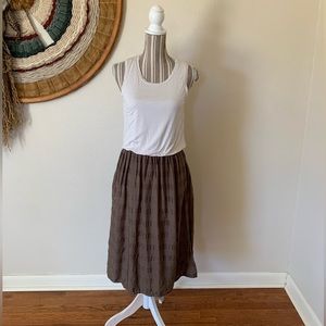 PrAna Two Tone Sleeveless Dress Midi Woman’s XS